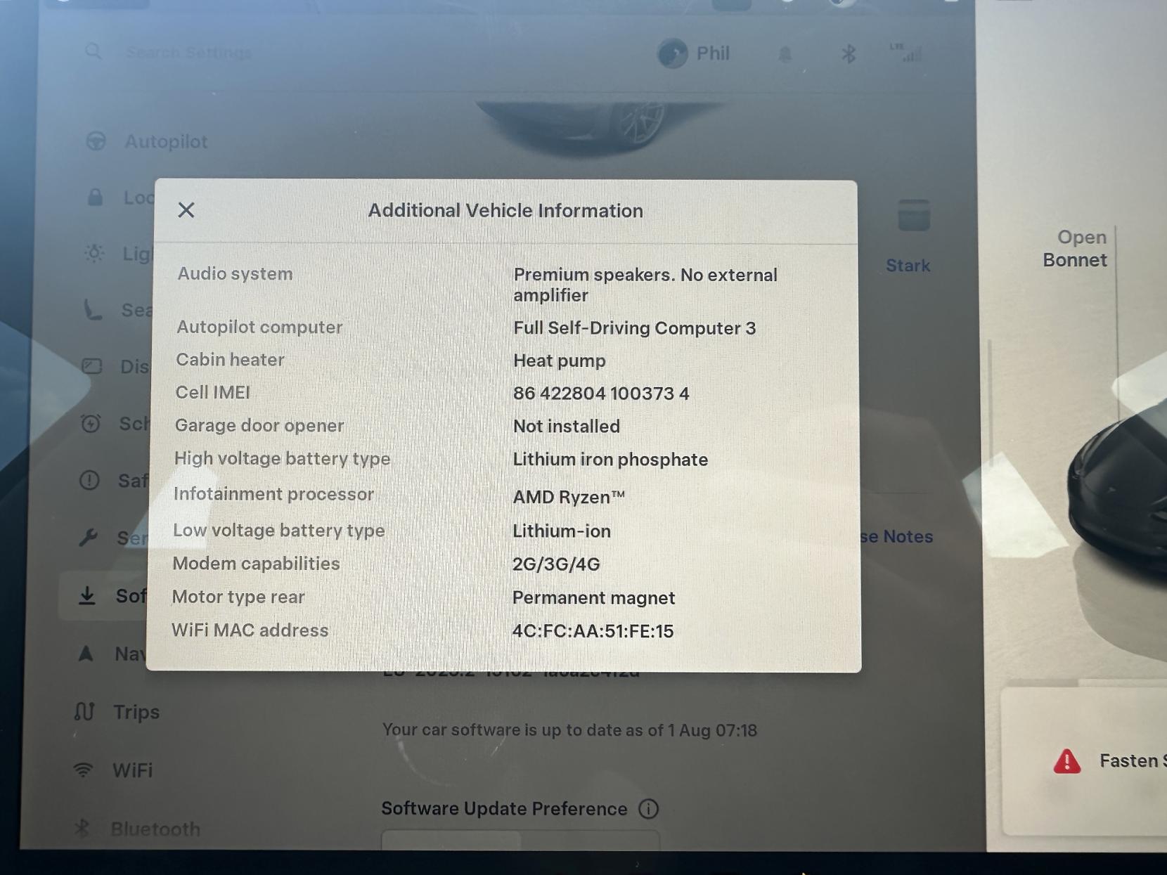 Tesla Model 3 Standard Range Plus Saloon 4dr Electric Auto RWD (241 bhp)