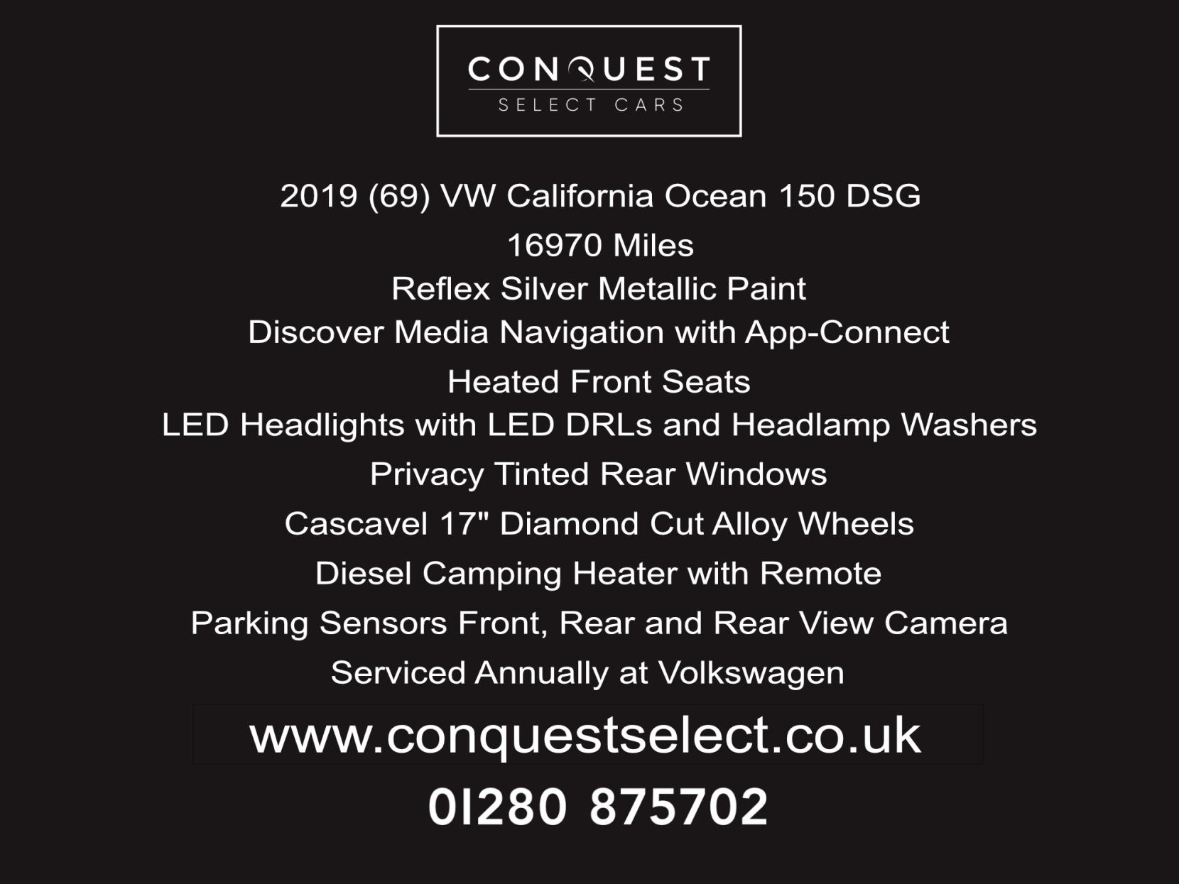 Volkswagen California 2.0 TDI BlueMotion Tech Ocean Camper 4dr Diesel DSG Euro 6 (s/s) (150 ps)